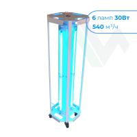 Облучатель бактерицидный напольный передвижной ОБН-450П-06