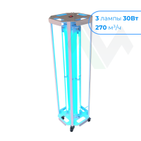 Облучатель бактерицидный напольный передвижной ОБН-450П-03