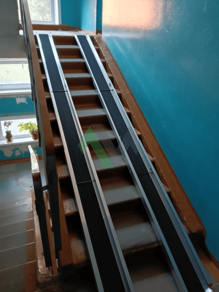 3-секционный пандус Реабилити 360 см (2)