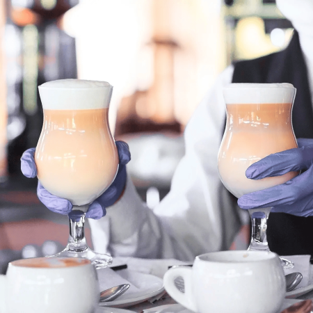 Перчатки нитриловые Aviora СИРЕНЕВЫЕ